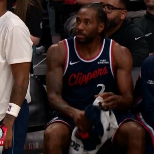 开云体育网站官方入口-又投降了！伦纳德被换下场&amp;快船落后15分宣布放弃